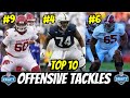 Top 10 offensive tackles in the 2024 nfl draft