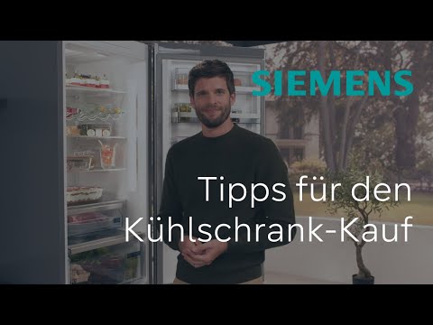 Kühlschränke kaufen: Darauf solltest du achten I Siemens Kühlschränke