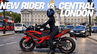 My First Ride Through Central London on the Kawasaki Ninja 500