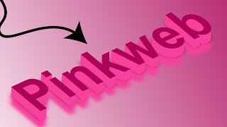 AMAZING TEXT EFFECT USING HTML CSS |PURE HTML CSS @pinkweb0
