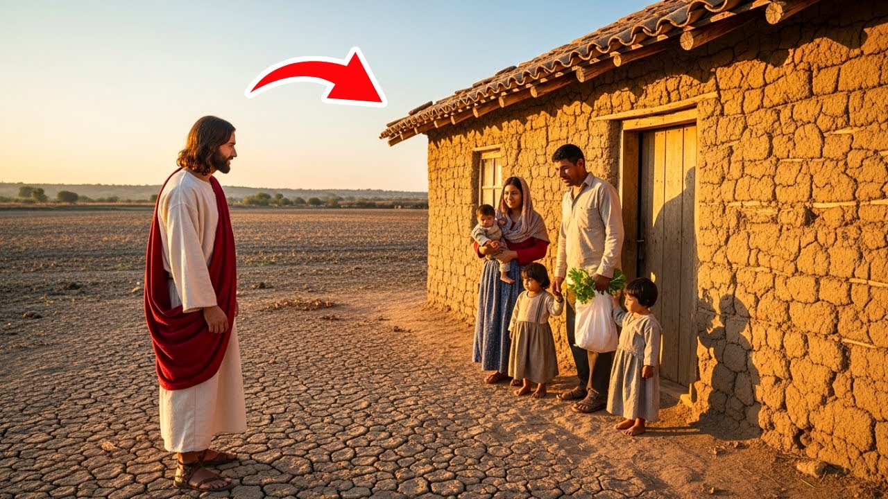 JÉSUS SAUVE le fermier qui a perdu sa récolte mais a partagé le peu restant avec la veuve