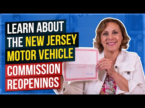 Learn About the New Jersey Motor Vehicle Commission Reopenings