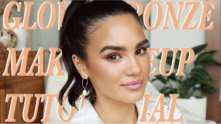 SOFT LUMINOUS BRONZE MAKEUP TUTORIAL screenshot 2