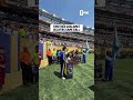 Timothée Chalamet delivered the FIFA World Cup Final Game Ball