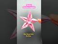 Starfish Origami easiest tutorial - 1 sheet only, no glue #shorts #diy