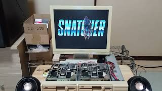【old PC】PC8801‐ SNATCHER Opening【retro PC】