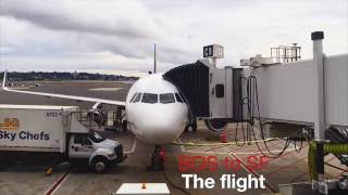 As short video of my JetBlue flight to SFO from Boston with ATC