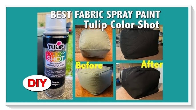 Tulip Color Shot Instant Fabric Color Spray 3Oz-Yellow