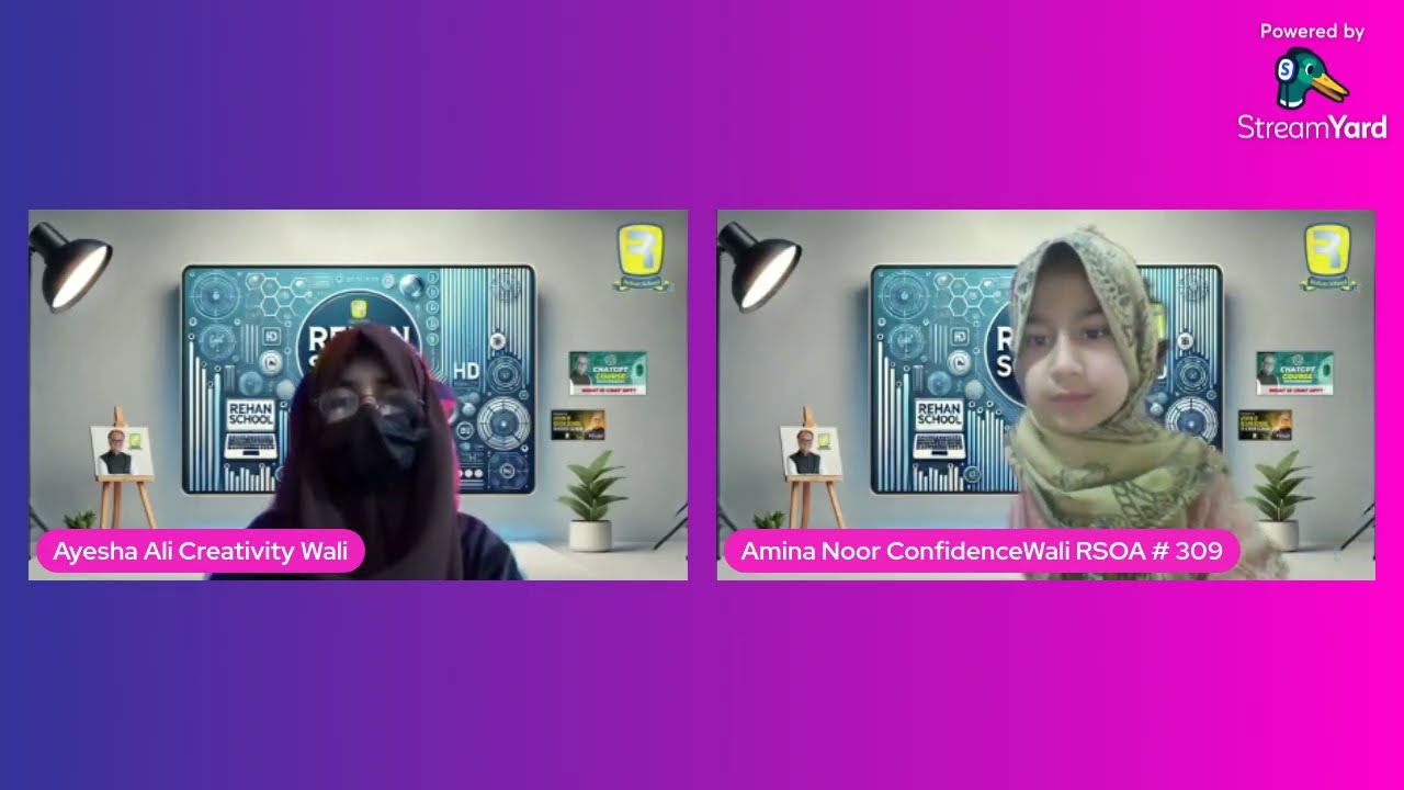 Interview Episode no 17, with Amina Noor Confidence wali