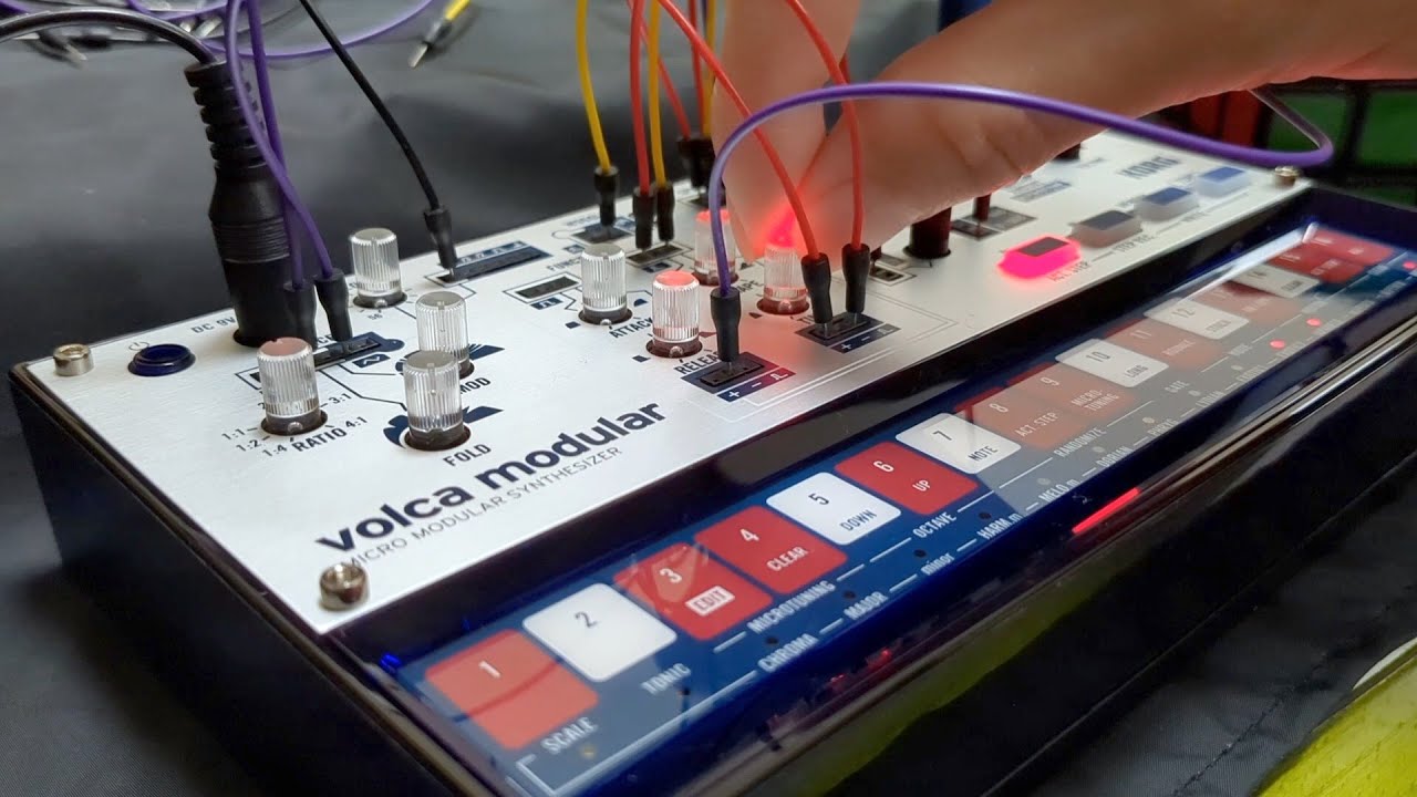 Korg Volca Modular Micro Modular Synthesizer | Reverb Demo Video