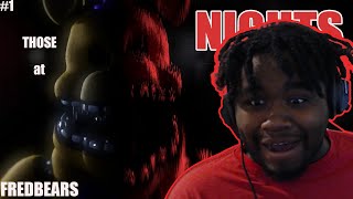 I PLAYED... Those Nights at Fredbears: New Destiny AND IM TERRIFIED! (Night 1)