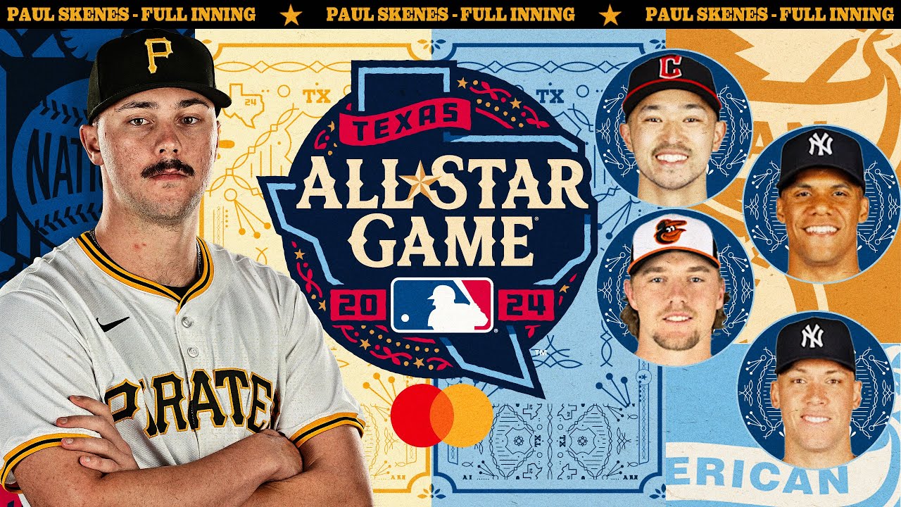 Paul Skenes pitched a scoreless inning during his All-Star Game DEBUT! (Full inning)