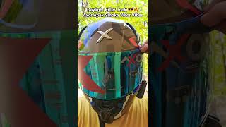 Daylight Killer Look 😎🔥 Axor Apex Smoke Visor Vibes #shorts #vial #gt650 #axor #helmet #axorhelmets