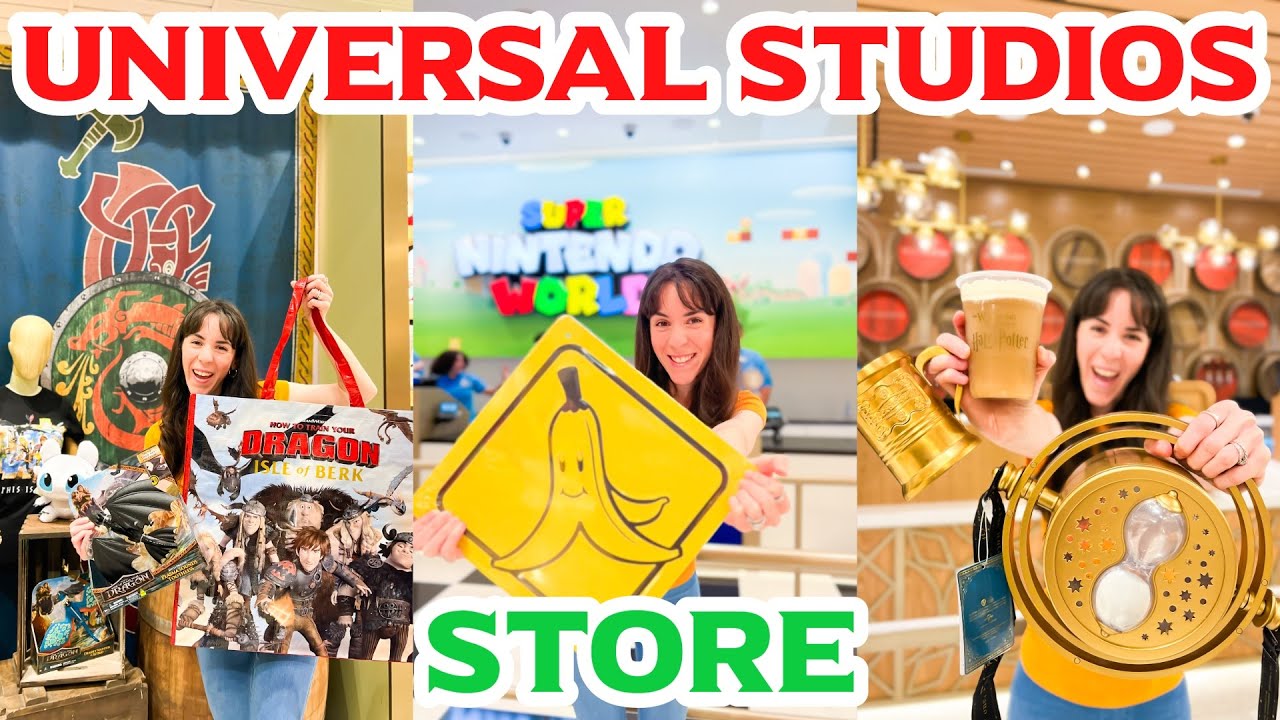 UNIVERSAL STUDIOS STORE Expansion, Merch Update & Butterbeer! May 2025 | Epic Universe Merch