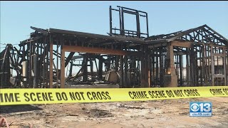 4 Homes Under Construction Were Destroyed By Fire