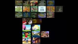 Barney Sesame Street Disneys Sing Along Songs And Blues Clues Remix Credits With All Songs