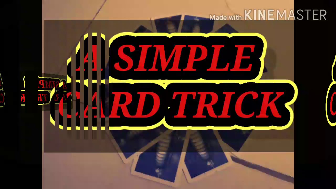 A SIMPLE CARD TRICK - YouTube