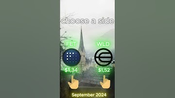 FET vs WLD Which is the best AI crypto project? #shortsvideo #ethereum #bitcoin #cryptocurrency #ai
