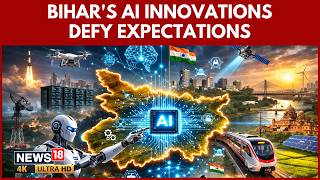 Bihar AI Summit Showcases Humanoid Robots, Autonomous Drones, Remote Voting System | 4K