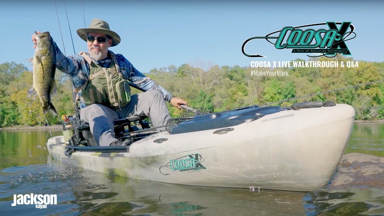 Jackson Kayak Coosa X Live with Jameson Redding YouTube