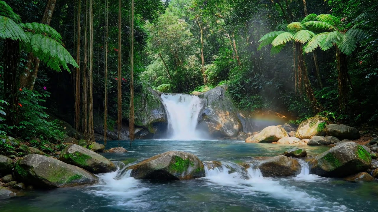 Gentle River Sound Ambience 🌊 Flowing Water for Deep Sleep, Meditation, and Relaxation 