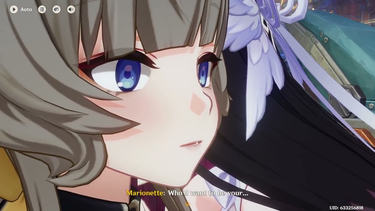 Song of Welkin Moon Archon Quest (Luna 3) Sandrone and Columbina hug (CN dub)