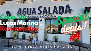 Cabo San Lucas Marina Restaurants special Deals #4