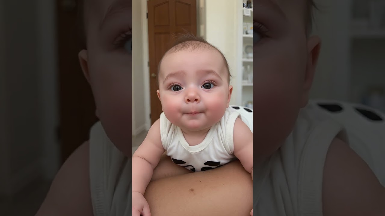 Baby says papa for the first time 🥰😘😍 