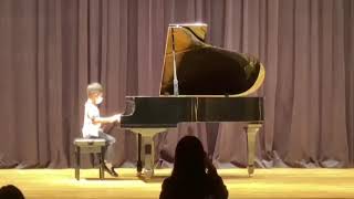 채현담_Hyundahm Chae_제이에스엠 전국 학생 음악 콩쿠르 유치부 대상_7세(만 6세)_Clementi Sonatina Op. 36 No. 1