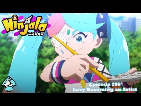 Ninjala Anime | Lucy Becoming an Artist | Episode 196 - YouTube