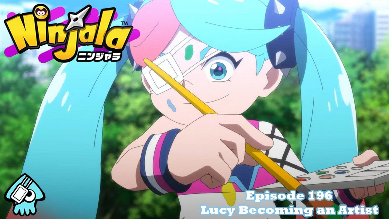 Ninjala Anime | Lucy Becoming an Artist | Episode 196 - YouTube