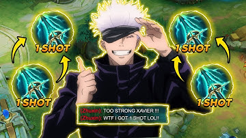 NEW META XAVIER 1 SHOT BUILD TO MAXIMIZE PASSIVE (200% DAMAGE HACK)💀| XAVIER BEST BUILD 2025 | MLBB