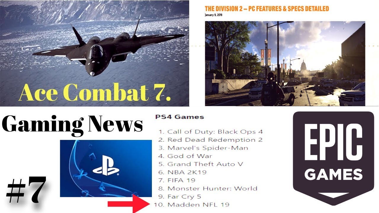 Gaming News #7 || Epic Game Store Refund Policy Change || The Division Game || Humble Store Sale