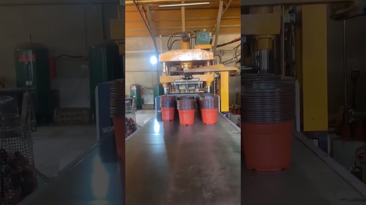 Thermoformed PP 21cm Plastic Pots for Plants Supplier 