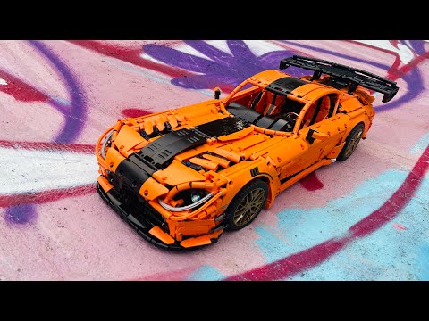 Dodge Viper ACR - Lego Technic MOC + Instructions