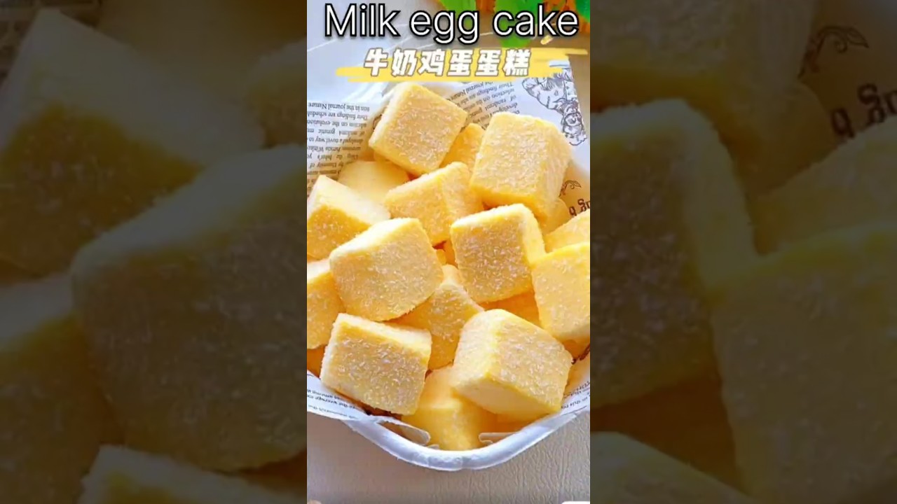 Fluffy Egg Milk Cake Recipe | Easy Soft Homemade Dessert