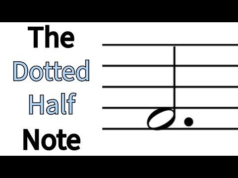 Sight Rhythm: Dotted Half Notes (Dotted Minim)