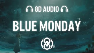 Above & Beyond - Blue Monday (Lyrics) | 8D Audio 🎧