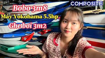 Giao Bobo Câu Cá 3m8 Và Ghe Bơi 3m2 Composite || PHƯỚC HIỆP 0989 234 748