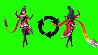 GREEN SCREEN ESMERALDA EPIC (MEMUTAR) 3D