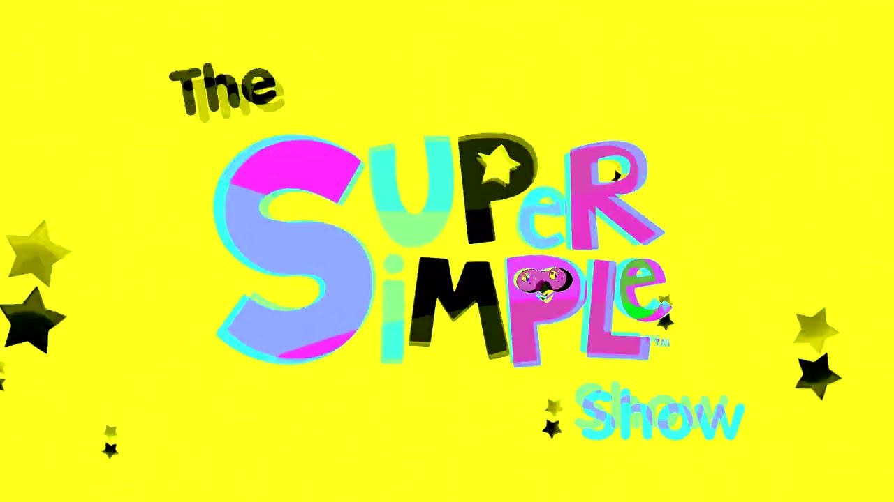 Super Simple Songs Show Original Theme Intro Logo Sponsored By Gamavision Csupo Effects
