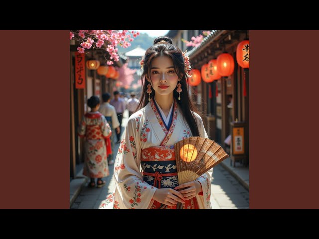 Grace of the Sunlit Kimono