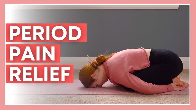 15 Min Period Yoga for Menstrual Cramps Relief (All Levels Yoga) 