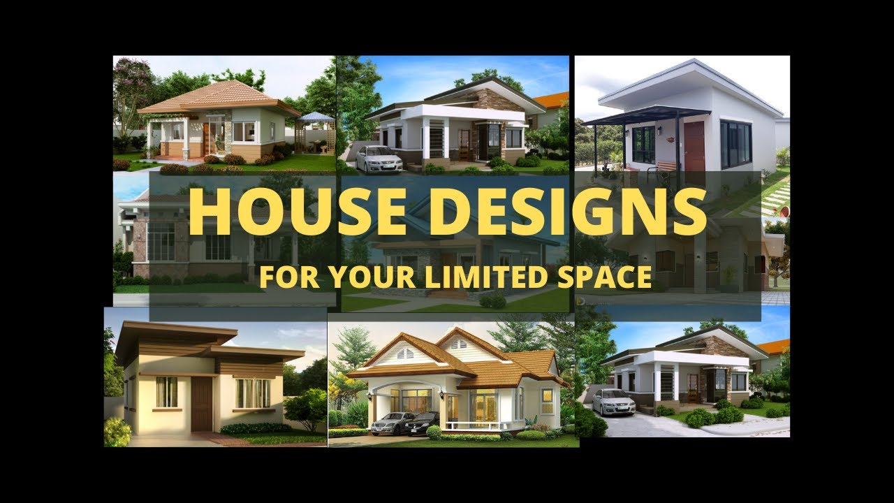 Limited Design Modification House House Designs for your Limited Space - YouTube