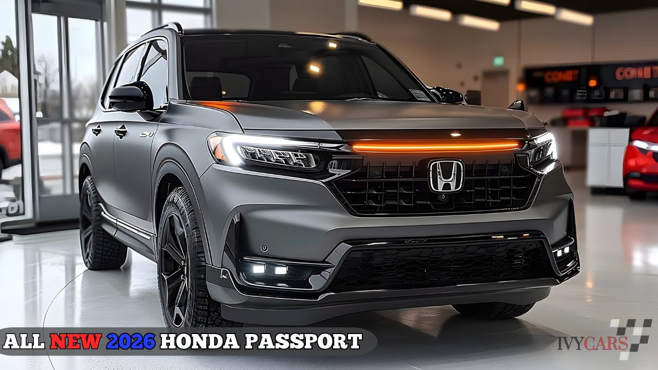 New 2026 Honda Passport SUV Revealed: More dashing, sturdy and ready ...