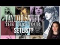 Eras Tour Setlist Predictions!  Taylor Swift 🌙✨💎