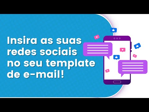 Como inserir links de redes sociais no seu TEMPLATE DE E-MAIL!