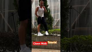 Clown-Walk/Shuffle Beginner Tutorial #shorts  #cwalk #howto