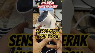 cctv indoor bisa pantau jarak jauh ada sensor gerak dan night vision #cctv #cctvindoor