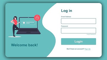 How to create Login Form Design for Website  Using Adobe  XD | Adobe XD | Website Design Tutorial